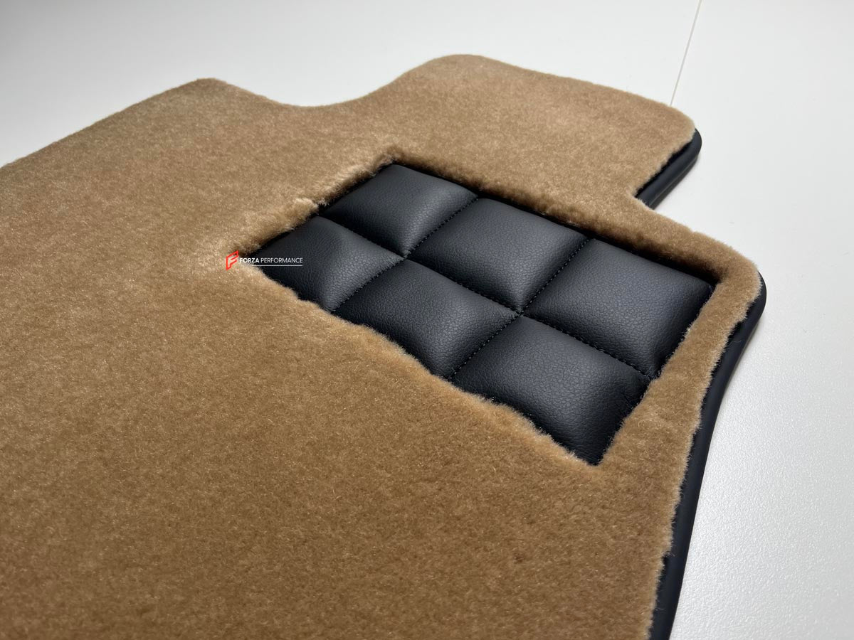 AUSTRALIAN WOOL FLOOR MATS for ROLLS ROYCE CULLINAN I II 2018+
Set includes:

Floor Mats
Material: Australian Wool
