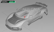 BODY KIT for LOTUS EMIRA

Set includes:
Front Lip
Front Air Vents
Fender Trims
Side Skirts
Side Air Vents
Rear Spoiler
Rear Air Duct
Rear Diffuser

Material: Plastic

Note: Professional installation is required.