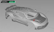 BODY KIT for LOTUS EMIRA

Set includes:
Front Lip
Front Air Vents
Fender Trims
Side Skirts
Side Air Vents
Rear Spoiler
Rear Air Duct
Rear Diffuser

Material: Plastic

Note: Professional installation is required.