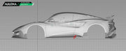 BODY KIT for LOTUS EMIRA

Set includes:
Front Lip
Front Air Vents
Fender Trims
Side Skirts
Side Air Vents
Rear Spoiler
Rear Air Duct
Rear Diffuser

Material: Plastic

Note: Professional installation is required.