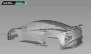 BODY KIT for LOTUS EMIRA

Set includes:
Front Lip
Front Air Vents
Fender Trims
Side Skirts
Side Air Vents
Rear Spoiler
Rear Air Duct
Rear Diffuser

Material: Plastic

Note: Professional installation is required.