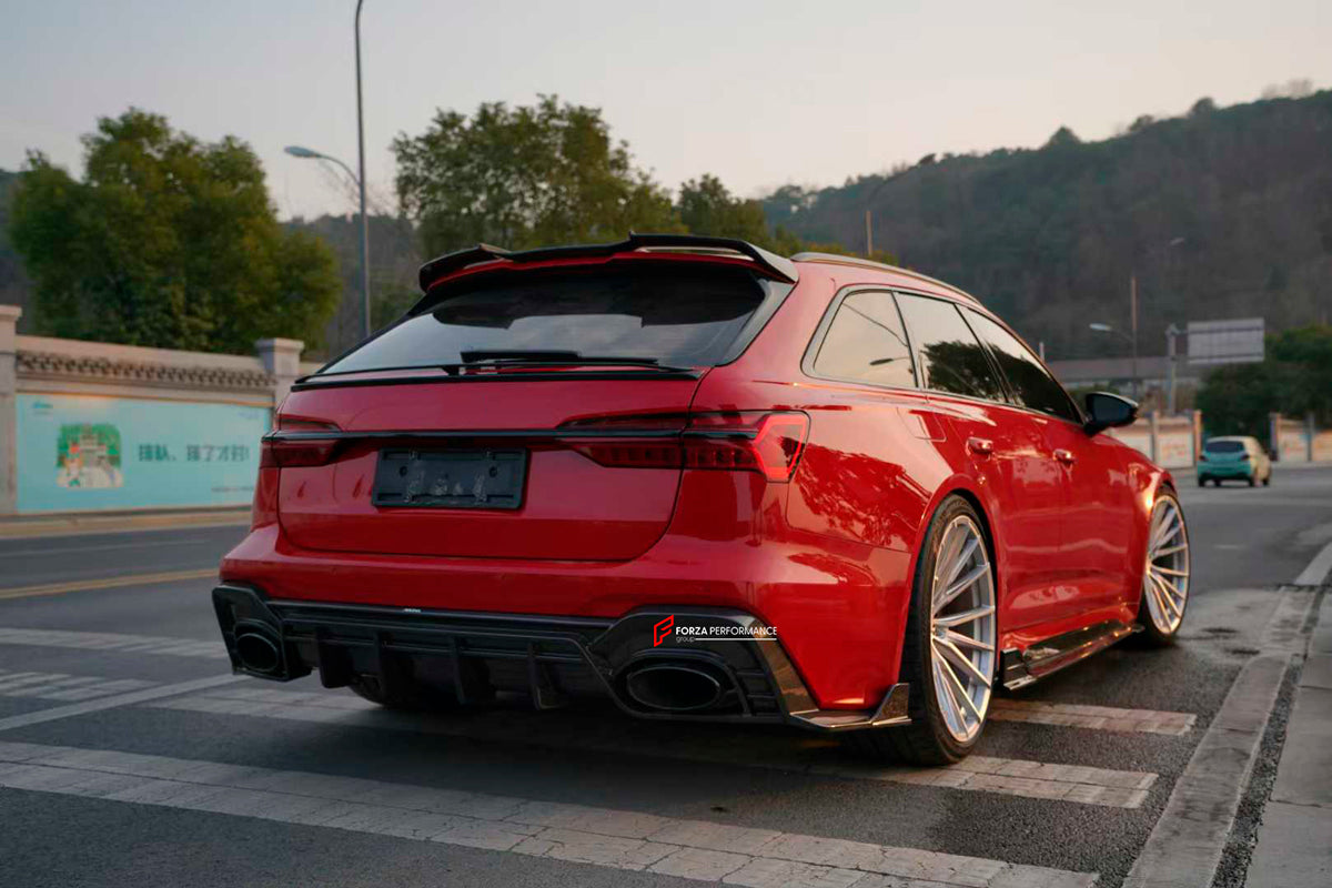 AUTHENTIC AULENA CARBON BODY KIT for AUDI RS6 C8 FACELIFT 2024+

Set includes:

Front Lip

Front Bumper Canards
Side Skirts

Rear Roof Spoiler
Rear Spoiler
Rear Diffuser

Material: Carbon Fiber

NOTE: Professional installation is required.

Contact us for pricing

Payment ►
Visa
Mastercard
PayPal with a credit card (add 4.4% at checkout)
Payoneer
Cryptocurrency
Shipment ►
By express DHL/UPS/TNT/FedEx
To the local international airport
Special line by air
Special line by the sea
To Europe and the UK by train