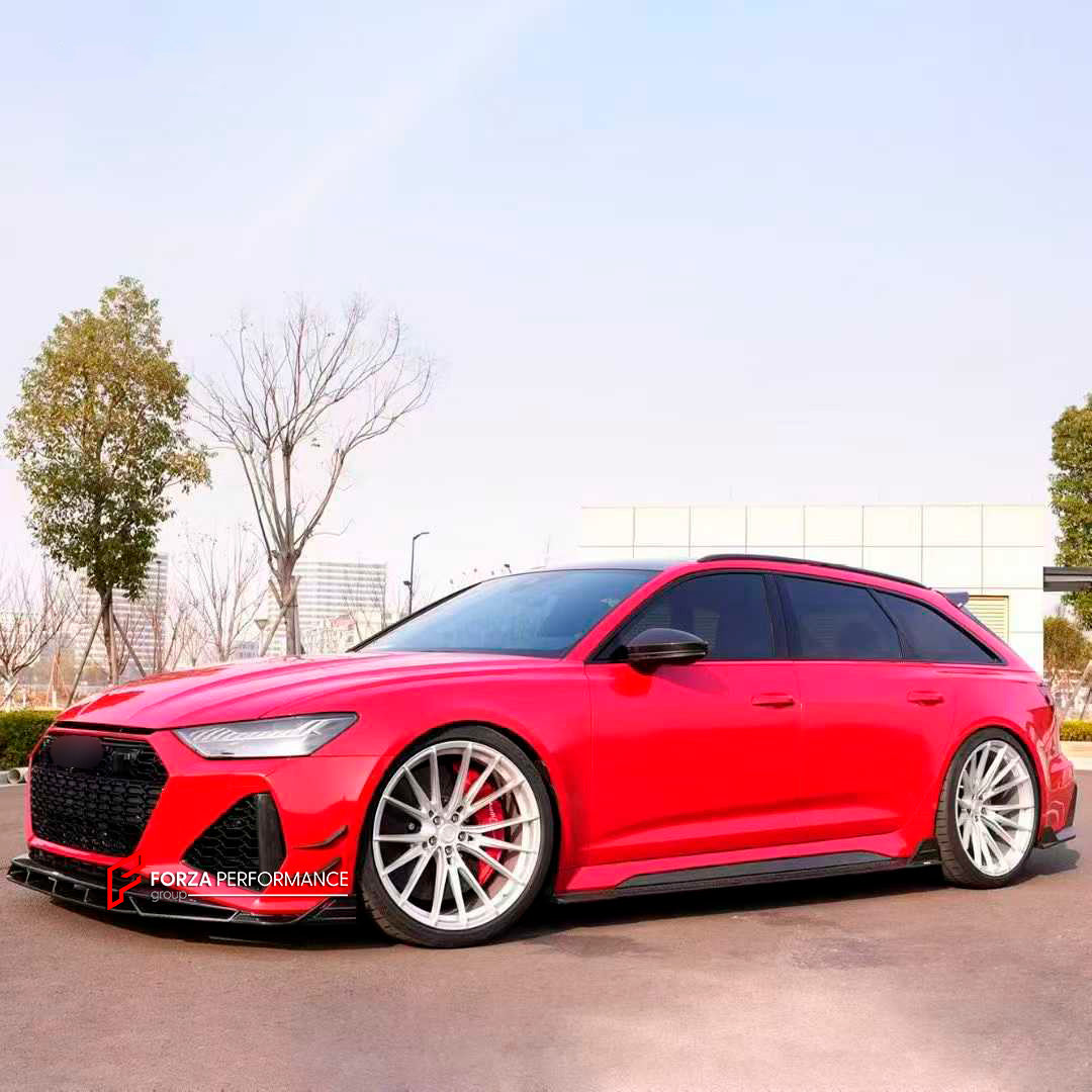 AUTHENTIC AULENA CARBON BODY KIT for AUDI RS6 C8 FACELIFT 2024+

Set includes:

Front Lip

Front Bumper Canards
Side Skirts

Rear Roof Spoiler
Rear Spoiler
Rear Diffuser

Material: Carbon Fiber

NOTE: Professional installation is required.

Contact us for pricing

Payment ►
Visa
Mastercard
PayPal with a credit card (add 4.4% at checkout)
Payoneer
Cryptocurrency
Shipment ►
By express DHL/UPS/TNT/FedEx
To the local international airport
Special line by air
Special line by the sea
To Europe and the UK by train