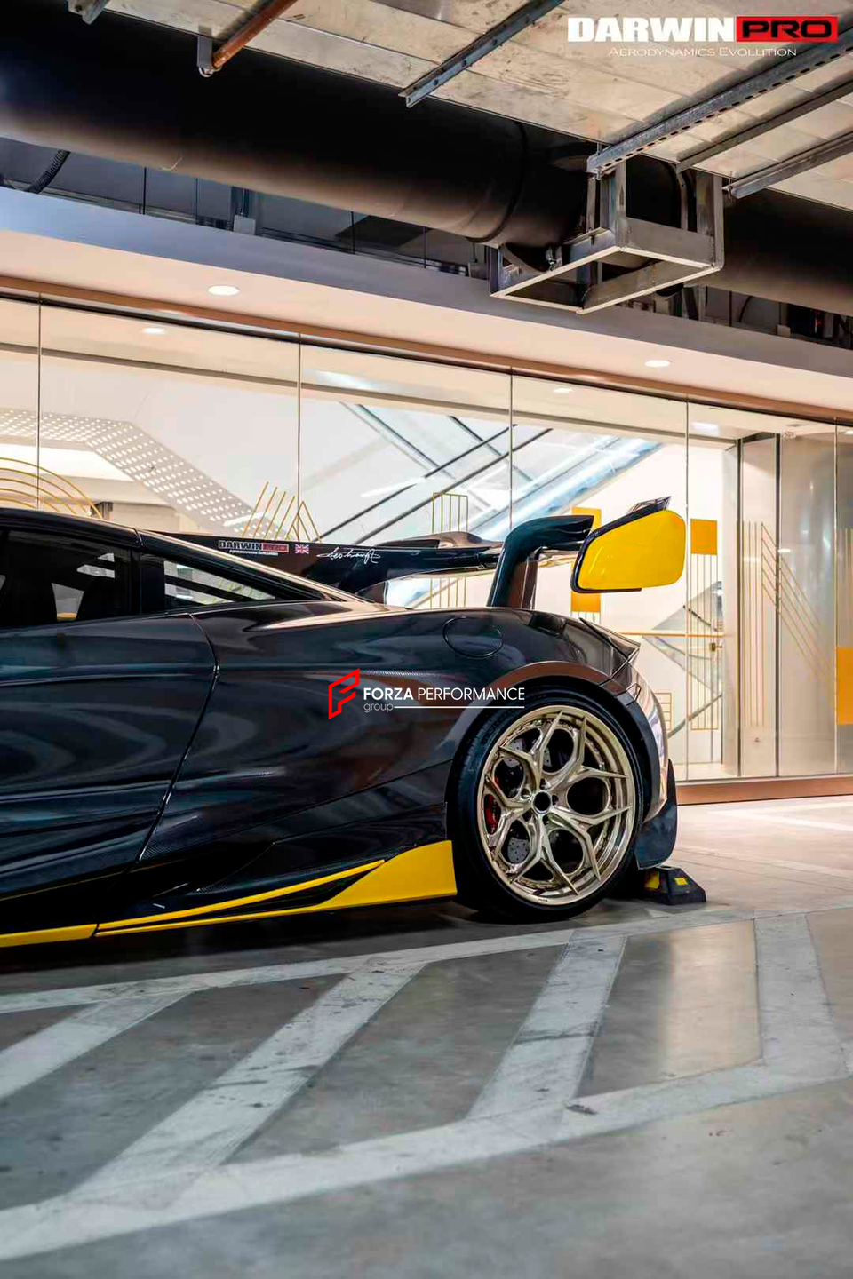 AUTHENTIC DARWINPRO DRY CARBON FIBER BODY KIT for MCLAREN 720S 2017