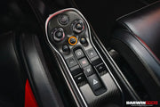 AUTHENTIC DARWINPRO DRY CARBON INTERIORS for MCLAREN 540C 570S 570GT 600LT 2015 - 2021
Set includes:

One set of Interiors (6pcs)
Material: Carbon

NOTE: Professional installation is required