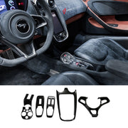 AUTHENTIC DARWINPRO DRY CARBON INTERIORS for MCLAREN 540C 570S 570GT 600LT 2015 - 2021
Set includes:

One set of Interiors (6pcs)
Material: Carbon

NOTE: Professional installation is required