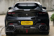 AUTHENTIC DARWINPRO CARBON BODY KIT for FERRARI PUROSANGUE F175 iMP Design Soft

Set includes:

Front Lips
Side Skirts
Rear Diffuser
Material: Carbon

NOTE: Professional installation is required.