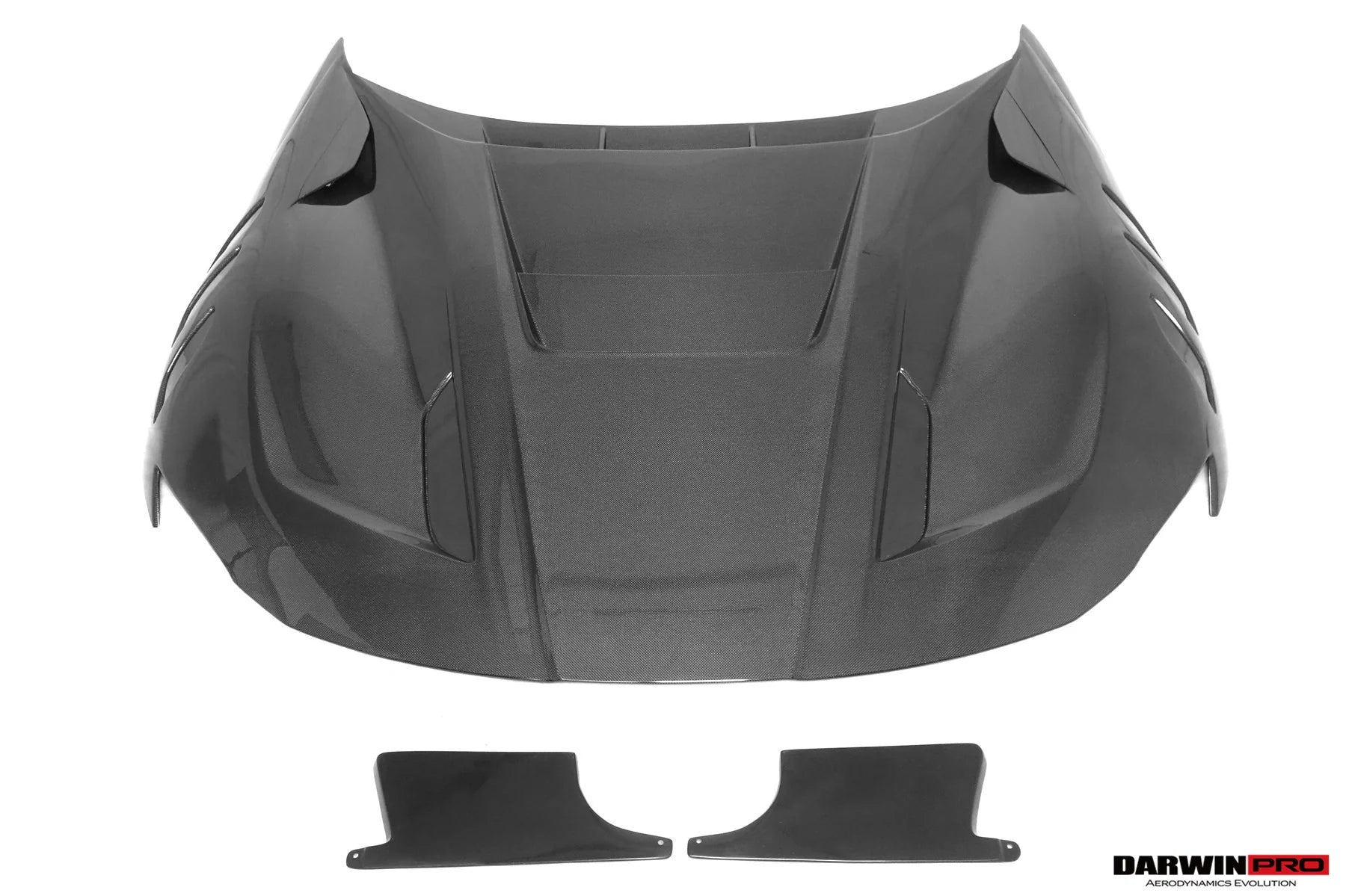 Set includes:

Front Bumper
Hood / Bonnet
Side Skirts
Fender Flares
Rear Bumper
Material: Carbon

NOTE: Professional installation is required.