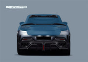Set includes:

Front Bumper
Hood / Bonnet
Side Skirts
Fender Flares
Rear Bumper
Material: Carbon

NOTE: Professional installation is required.
