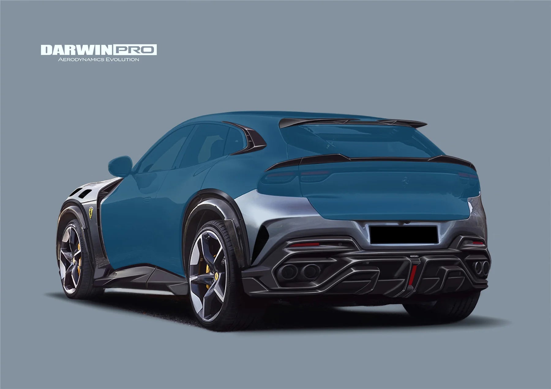 Set includes:

Front Bumper
Hood / Bonnet
Side Skirts
Fender Flares
Rear Bumper
Material: Carbon

NOTE: Professional installation is required.
