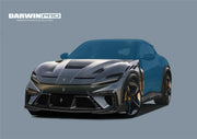 Set includes:

Front Bumper
Hood / Bonnet
Side Skirts
Fender Flares
Rear Bumper
Material: Carbon

NOTE: Professional installation is required.