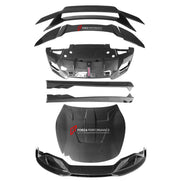 AUTHENTIC DARWINPRO CARBON BODY KIT for FERRARI ROMA 2020+ Forza Performance Custom fit BKSS Style
Set includes:

Front Lip Splitter
Hood Bonnet
Side Skirts
Rear Diffuser
Rear Wing Spoiler or Rear Spoiler (your choice)
Material: Carbon (Can be made in Forged Carbon or Dry Carbon)

NOTE: Professional installation is required.