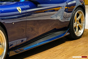 AUTHENTIC DARWINPRO CARBON BODY KIT for FERRARI ROMA 2020+ Forza Performance Custom fit BKSS Style
Set includes:

Front Lip Splitter
Hood Bonnet
Side Skirts
Rear Diffuser
Rear Wing Spoiler or Rear Spoiler (your choice)
Material: Carbon (Can be made in Forged Carbon or Dry Carbon)

NOTE: Professional installation is required.