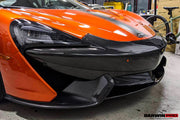AUTHENTIC DARWINPRO CARBON FRONT BUMPER COVER for MCLAREN 540C 570S 570GT 600LT 2015 - 2021
Set includes:

Front Bumper Cover
Material: Carbon (Can be made in Forged Carbon)

NOTE: Professional installation is required