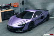 AUTHENTIC DARWINPRO CARBON FRONT BUMPER SPLITTER for MCLAREN 600LT 2018 - 2021
Set includes:

Front Bumper Splitter
Material: Carbon

NOTE: Professional installation is required