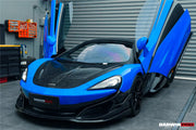 AUTHENTIC DARWINPRO CARBON FRONT LIP for MCLAREN 600LT 570S 2015 - 2021
Set includes:

Front Lip
Material: Carbon

NOTE: Professional installation is required