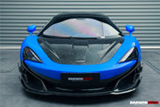 AUTHENTIC DARWINPRO CARBON FRONT LIP for MCLAREN 600LT 570S 2015 - 2021
Set includes:

Front Lip
Material: Carbon

NOTE: Professional installation is required