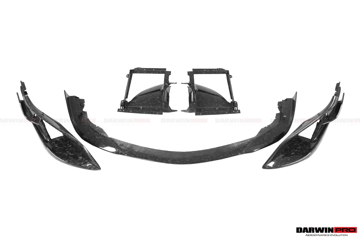 AUTHENTIC DARWINPRO CARBON FRONT LIP for MCLAREN 600LT 570S 2015 - 2021
Set includes:

Front Lip
Material: Carbon

NOTE: Professional installation is required