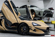 AUTHENTIC DARWINPRO CARBON FRONT LIP for MCLAREN 600LT 570S 2015 - 2021
Set includes:

Front Lip
Material: Carbon

NOTE: Professional installation is required