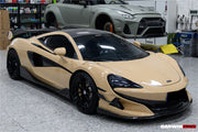 AUTHENTIC DARWINPRO CARBON FRONT LIP for MCLAREN 600LT 570S 2015 - 2021
Set includes:

Front Lip
Material: Carbon

NOTE: Professional installation is required