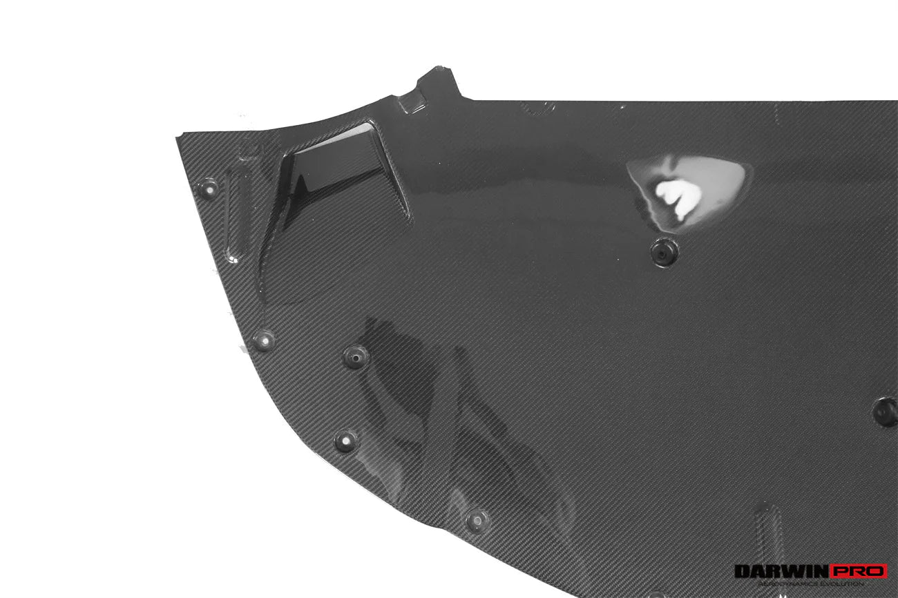 AUTHENTIC DARWINPRO CARBON FRONT LIP UNDERTRAY for MCLAREN 600LT 2018 - 2021
Set includes:

Front Lip Undertray
Material: Carbon (Can be made in Forged Carbon)

NOTE: Professional installation is required