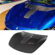 AUTHENTIC DARWINPRO CARBON HOOD BONNET for FERRARI ROMA 2020+ Forza Performance Custom fit BKSS Style
Set includes:

Hood Bonnet
Material: Carbon (Can be made in Forged Carbon or Dry Carbon)

NOTE: Professional installation is required.
