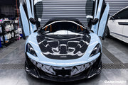 AUTHENTIC DARWINPRO CARBON HOOD BONNET P1 Style for MCLAREN 540C 570S 570GT 600LT 2015 - 2021
Set includes:

Hood Bonnet
Material: Carbon (Can be made in Forged Carbon)

NOTE: Professional installation is required
