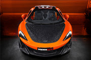 AUTHENTIC DARWINPRO CARBON HOOD BONNET for MCLAREN 540C 570S 570GT 600LT 2015 - 2021
Set includes:

Hood Bonnet
Material: Carbon (Can be made in Forged Carbon)

NOTE: Professional installation is required
