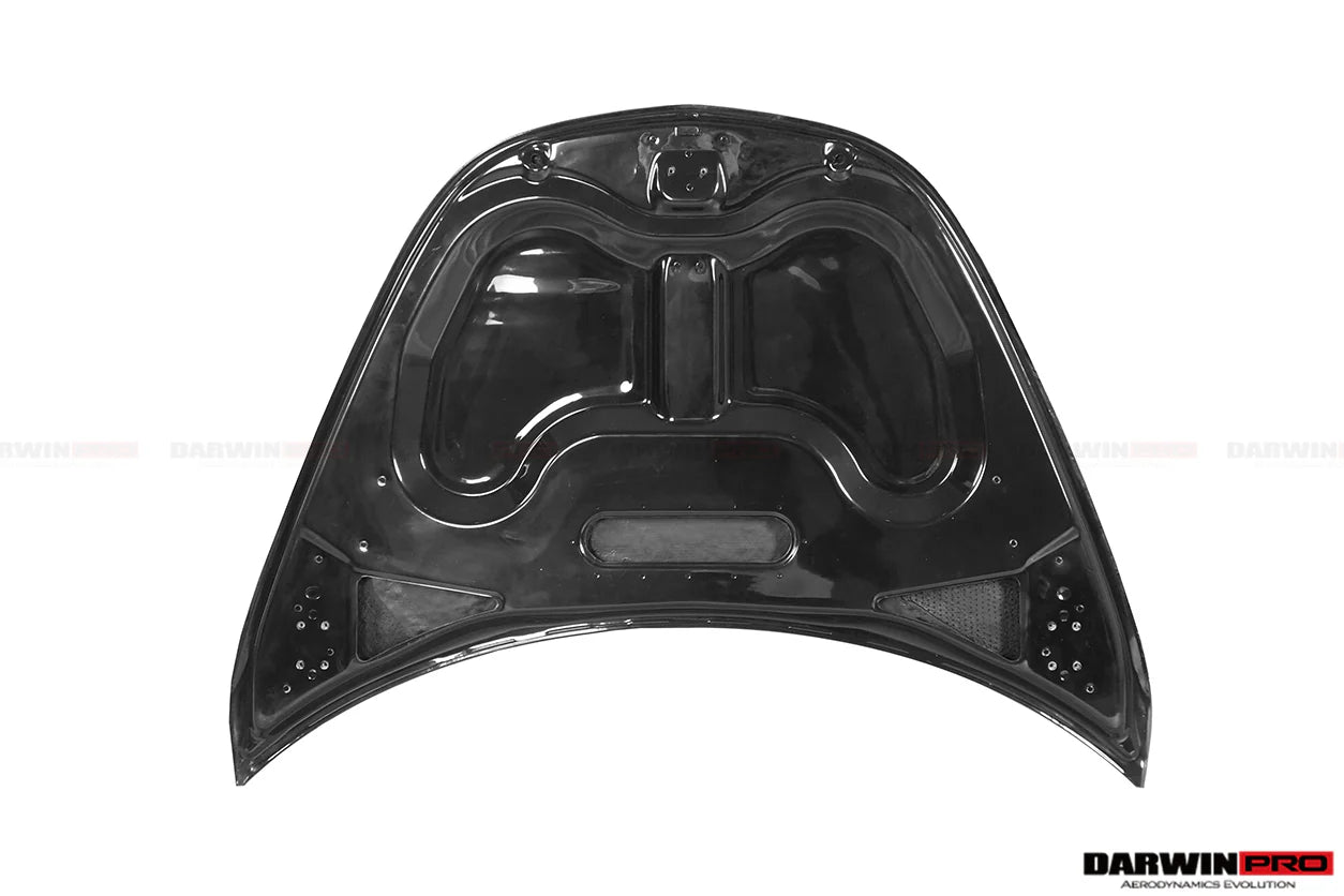 AUTHENTIC DARWINPRO CARBON HOOD BONNET for MCLAREN 540C 570S 570GT 600LT 2015 - 2021
Set includes:

Hood Bonnet
Material: Carbon (Can be made in Forged Carbon)

NOTE: Professional installation is required