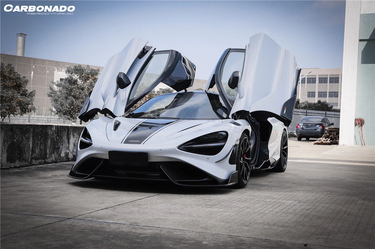 AUTHENTIC DARWINPRO CARBON MIRROR HOUSING for MCLAREN 540c 570s 570gt 600LT 720s 2015 - 2022
Set includes:

Mirrir Housing
Material: Carbon (Can be made in Forged Carbon)

NOTE: Professional installation is required