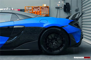 AUTHENTIC DARWINPRO CARBON REAR QUARTER PANEL SIDE SKIRTS for MCLAREN 600LT 2018 - 2021
Set includes:

Rear Quarter Panel Side Skirts
Material: Carbon

NOTE: Professional installation is required