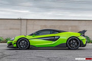 AUTHENTIC DARWINPRO CARBON REAR BUMPER CANARDS for MCLAREN 600LT 2018 - 2021
Set includes:

Rear Bumper Canards
Material: Carbon

NOTE: Professional installation is required