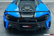 AUTHENTIC DARWINPRO CARBON REAR BUMPER BKSS for MCLAREN 600LT 2018 - 2021
Set includes:

Rear Bumper
Material: Carbon

NOTE: Professional installation is required