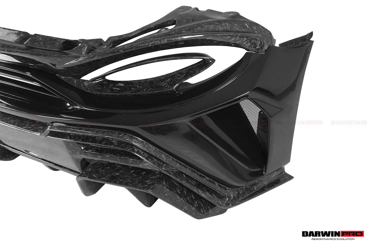 AUTHENTIC DARWINPRO CARBON REAR BUMPER BKSS for MCLAREN 600LT 2018 - 2021
Set includes:

Rear Bumper
Material: Carbon

NOTE: Professional installation is required