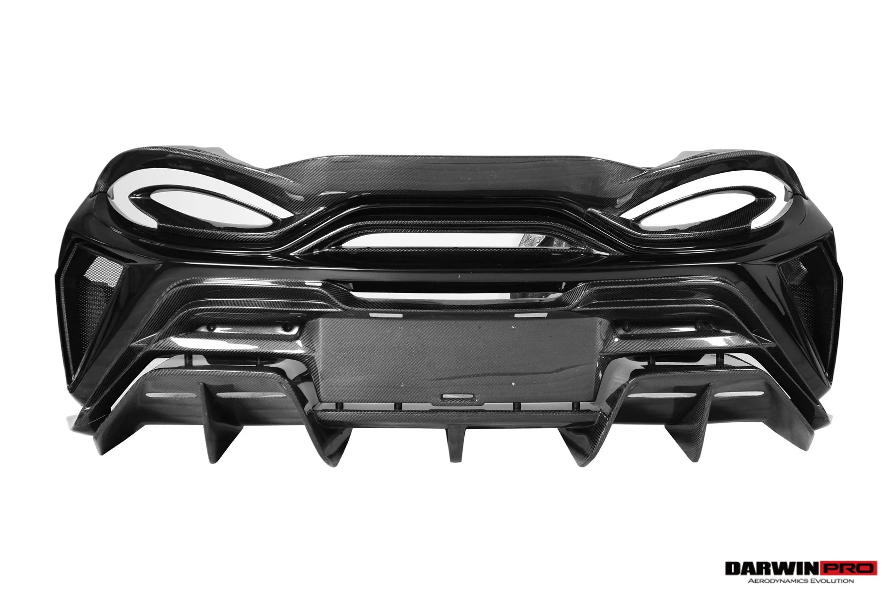 AUTHENTIC DARWINPRO CARBON REAR BUMPER BKSS for MCLAREN 600LT 2018 - 2021
Set includes:

Rear Bumper
Material: Carbon

NOTE: Professional installation is required