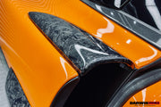 AUTHENTIC DARWINPRO CARBON REAR AIR INTAKE for MCLAREN 600LT 2018 - 2021
Set includes:

Rear Air Intake
Material: Carbon

NOTE: Professional installation is required