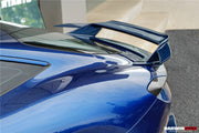 AUTHENTIC DARWINPRO CARBON REAR WING SPOILER for FERRARI ROMA 2020+ Forza Performance Custom fit BKSS Style
Set includes:

Rear Wing Spoiler
Material: Carbon (Can be made in Forged Carbon or Dry Carbon)

NOTE: Professional installation is required.