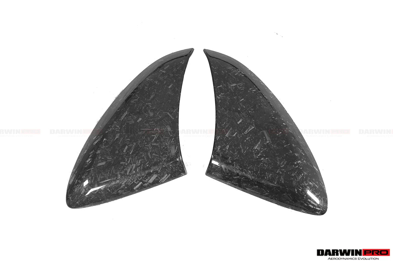 AUTHENTIC DARWINPRO CARBON SIDE SCOOPS for MCLAREN 600LT 2018 - 2021
Set includes:

Side Scoops
Material: Carbon

NOTE: Professional installation is required
