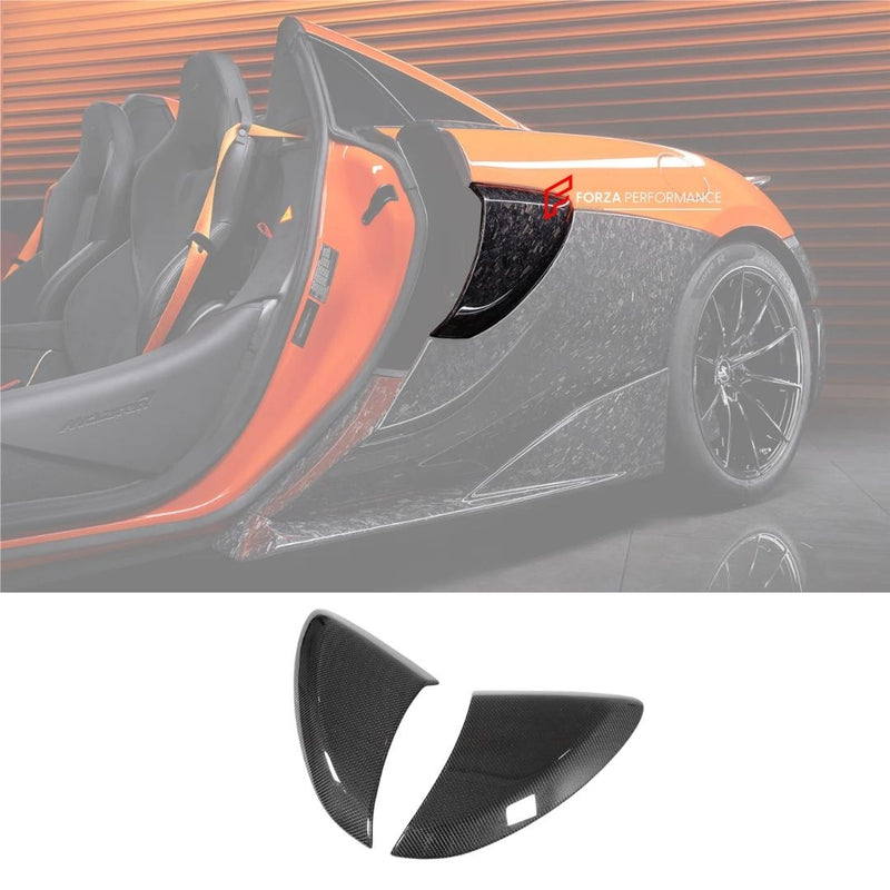 AUTHENTIC DARWINPRO CARBON SIDE SCOOPS for MCLAREN 600LT 2018 - 2021