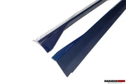 AUTHENTIC DARWINPRO CARBON SIDE SKIRTS for FERRARI ROMA 2020+ Forza Performance Custom fit BKSS Style
Set includes:

Side Skirts
Material: Carbon (Can be made in Forged Carbon or Dry Carbon)

NOTE: Professional installation is required.