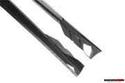 AUTHENTIC DARWINPRO CARBON SIDE SKIRTS for FERRARI ROMA 2020+ Forza Performance Custom fit BKSS Style
Set includes:

Side Skirts
Material: Carbon (Can be made in Forged Carbon or Dry Carbon)

NOTE: Professional installation is required.