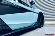AUTHENTIC DARWINPRO CARBON SIDE SKIRTS for MCLAREN 540C 570S 600LT 2015 - 2021
Set includes:

Side Skirts
Material: Carbon (Can be made in Forged Carbon)

NOTE: Professional installation is required
