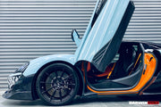 AUTHENTIC DARWINPRO CARBON SIDE SKIRTS for MCLAREN 540C 570S 600LT 2015 - 2021
Set includes:

Side Skirts
Material: Carbon (Can be made in Forged Carbon)

NOTE: Professional installation is required