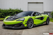 AUTHENTIC DARWINPRO CARBON SIDE SKIRTS for MCLAREN 540C 570S 600LT 2015 - 2021
Set includes:

Side Skirts
Material: Carbon (Can be made in Forged Carbon)

NOTE: Professional installation is required
