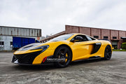 AUTHENTIC DARWINPRO DRY CARBON CONVERSION BODY KIT for MCLAREN 650S 625C MP4-12C 2011 - 2017 to 675LT

Set includes:

Side Skirts
Side Fenders
Rear Bumper
Engine Trunk
Rear Spoiler
Exhaust Tips
Material: Dry Carbon

Note: Professional installation is required