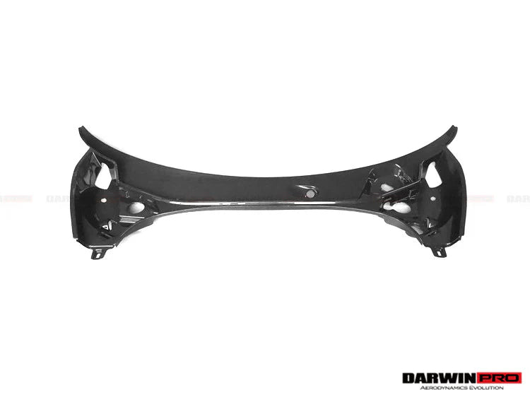 AUTHENTIC DARWINPRO DRY CARBON FRONT TRUNK OPENING SURROUND TRIM SET for MCLAREN 540C 570S 570GT 600LT 2015 - 2021
Set includes:

Front Trunk Opening Surround Trim Set (5pcs)
Material: Dry Carbon

NOTE: Professional installation is required