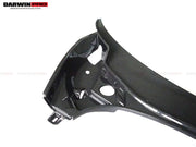 AUTHENTIC DARWINPRO DRY CARBON FRONT TRUNK OPENING SURROUND TRIM SET for MCLAREN 540C 570S 570GT 600LT 2015 - 2021
Set includes:

Front Trunk Opening Surround Trim Set (5pcs)
Material: Dry Carbon

NOTE: Professional installation is required