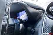 AUTHENTIC DARWINPRO DRY CARBON INSTRUMENT SURROUND PANEL COVER for MCLAREN 540C 570S 570GT 600LT 2015 - 2021
Set includes:

Instrument Surround Panel Cover
Material: Dry Carbon

NOTE: Professional installation is required