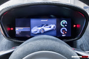 AUTHENTIC DARWINPRO DRY CARBON INSTRUMENT SURROUND PANEL COVER for MCLAREN 540C 570S 570GT 600LT 2015 - 2021
Set includes:

Instrument Surround Panel Cover
Material: Dry Carbon

NOTE: Professional installation is required