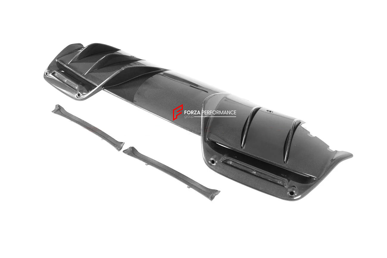 AUTHENTIC DARWINPRO DRY CARBON REAR DIFFUSER for FERRARI 296 GTB